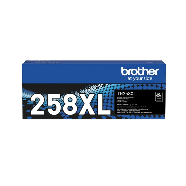 Brother TN258XL Black Toner Cart 3,000 pages