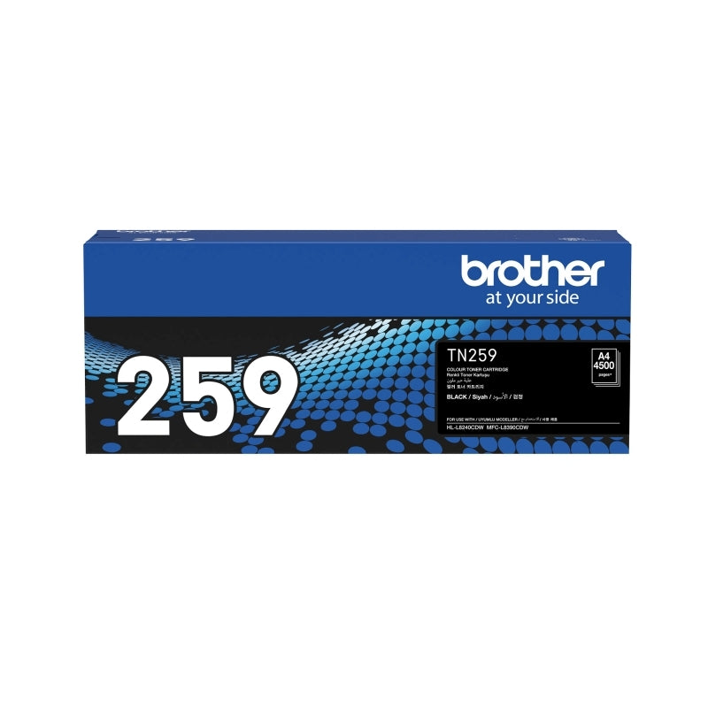 Brother TN259 Toner Cart 4,500 pages Black