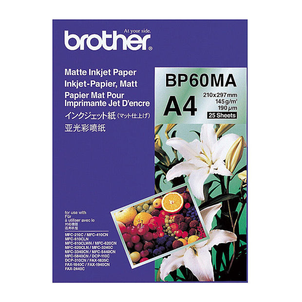 Brother BP60MA Matte Paper 25 sheets Product