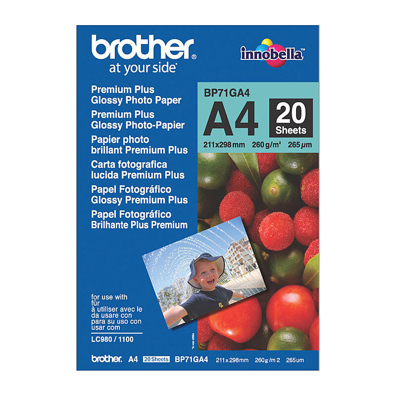 Brother BP71GA4 Glossy Paper 20 sheets Product