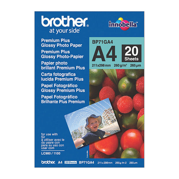Brother BP71GA4 Glossy Paper 20 sheets Product