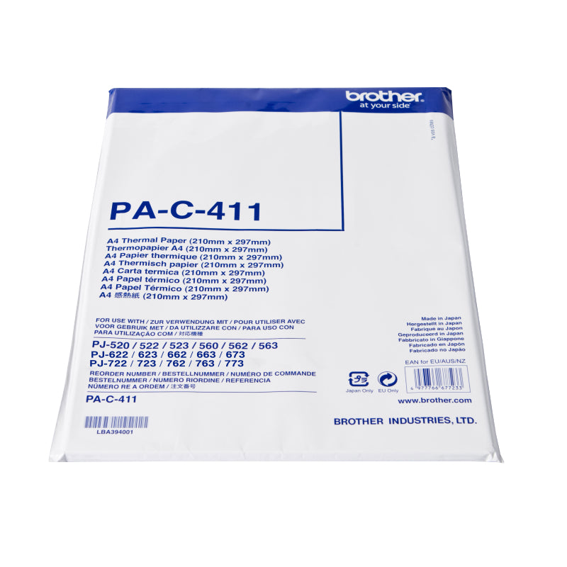 Brother Pocket Jet A4 Paper 100 sheets Product