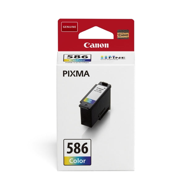 Canon CL586 Colour Fine Cart 180 pages