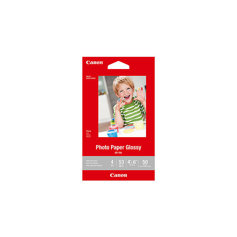 Canon 4x6 Glossy Photo Paper 50 sheets Product