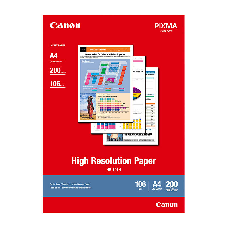 Canon A4 Paper HR-101 200 Pkt sheets Product