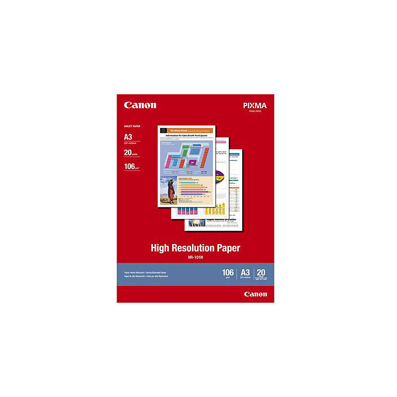 Canon A3 High Res Paper HR-101 20 sheets Product