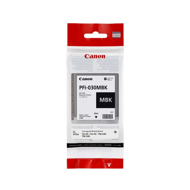 Canon PFI030 Matte Ink 55ml Black