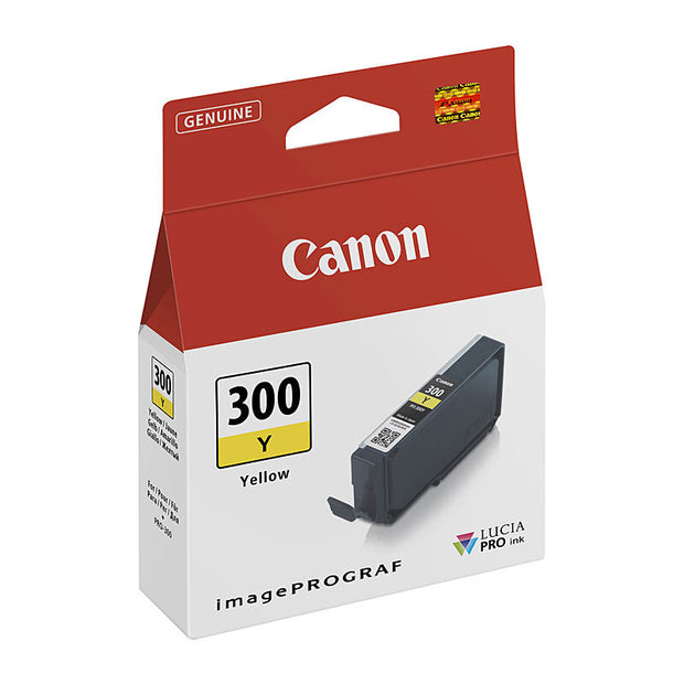 Canon PFI300 Ink Tank Yellow
