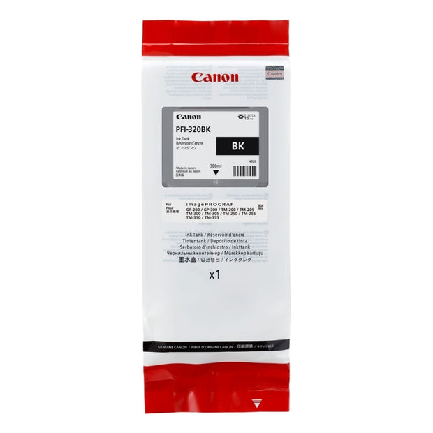 Canon PFI320 Ink 300ml Black