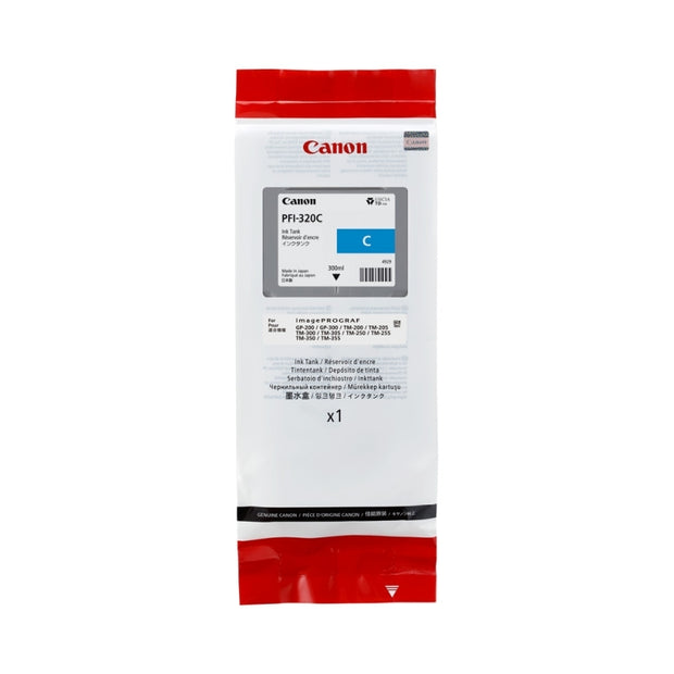 Canon PFI320 Ink 300ml Cyan
