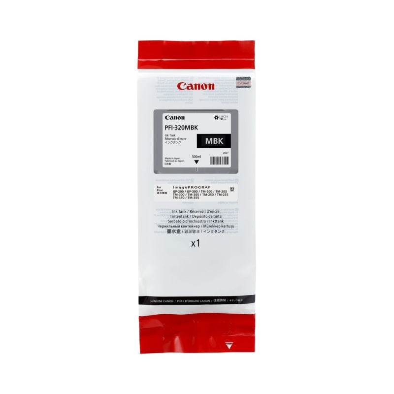 Canon PFI320 Matte Ink 300ml Black