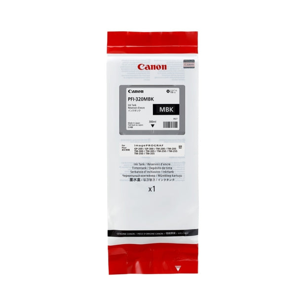Canon PFI320 Matte Ink 300ml Black