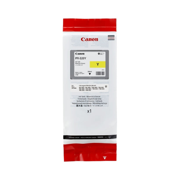 Canon PFI320 Ink 300ml Yellow