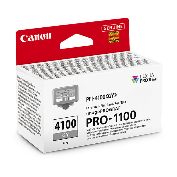 Canon PFI4100 Ink Cart 80ml Grey