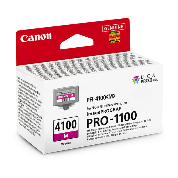 Canon PFI4100 Mag Ink Cart 80ml Magenta