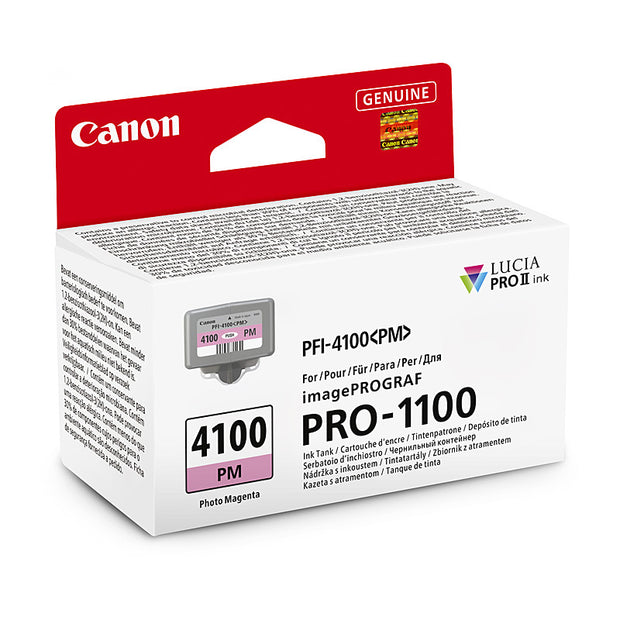 Canon PFI4100 Ph Mag Ink Cart 80ml Photo Magenta