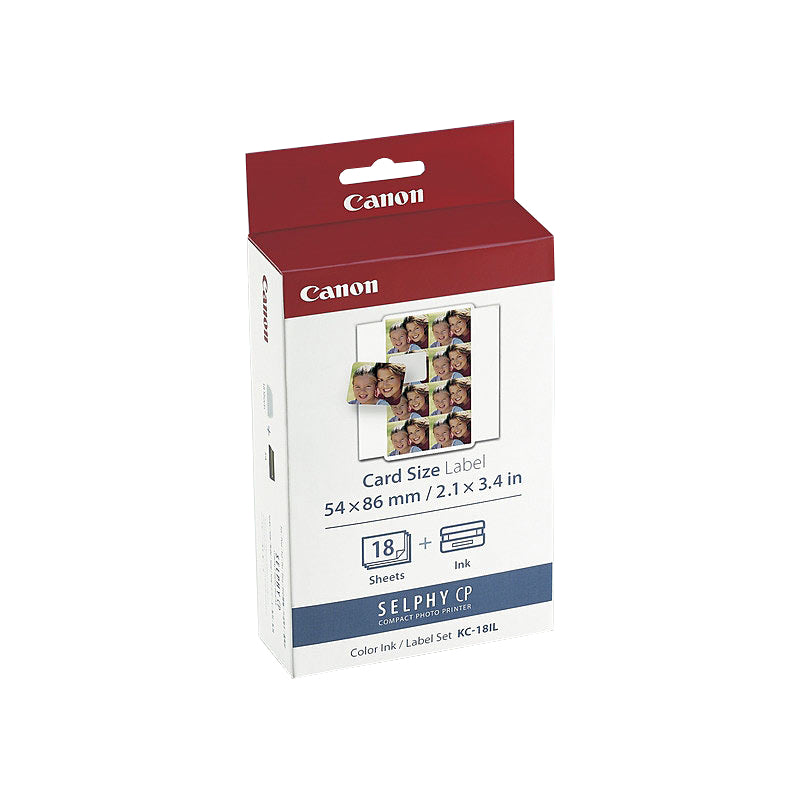 Canon KC18IL Ink & Label Pink Paper Product
