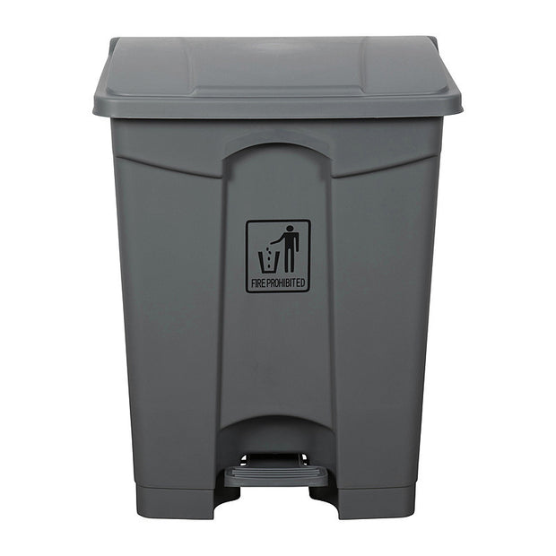 Clnlnk Rubsh Bin W/Pdl68L Gry Grey