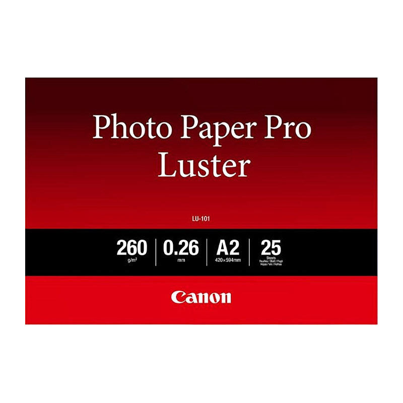 Canon Luster Photo Paper A2 25 sheets Product