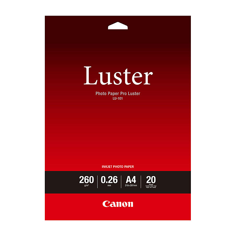 Canon Luster Photo Paper A4 20 sheets Product