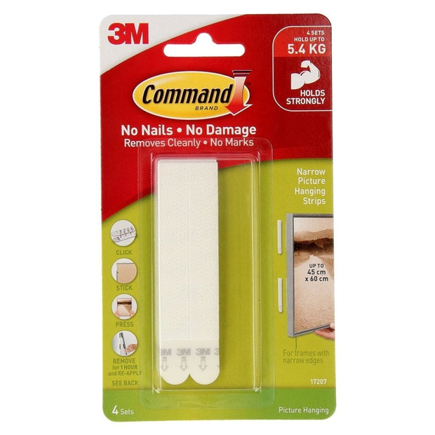 Command Hanger 17207 Bx6 White