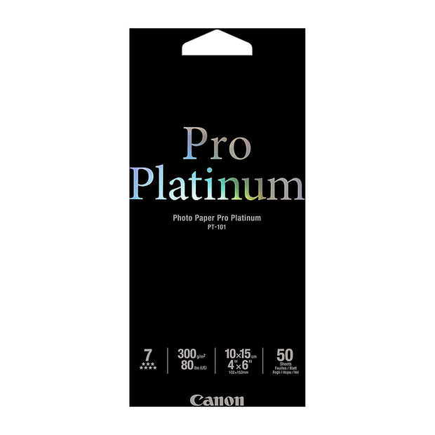 Canon 4x6 Pro Platinum 50sh 50 sheets Paper Product