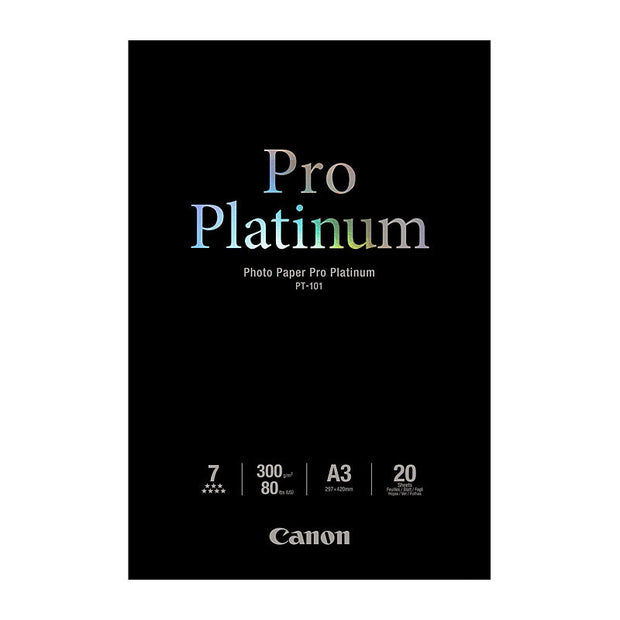 Canon A3 Pro Platinum 20sh 20 sheets Paper Product
