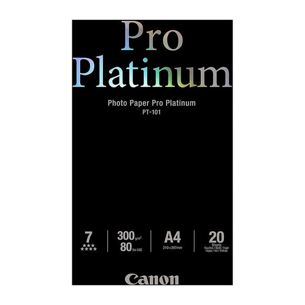 Canon A4 Pro Platinum 20sh 20 sheets Paper Product