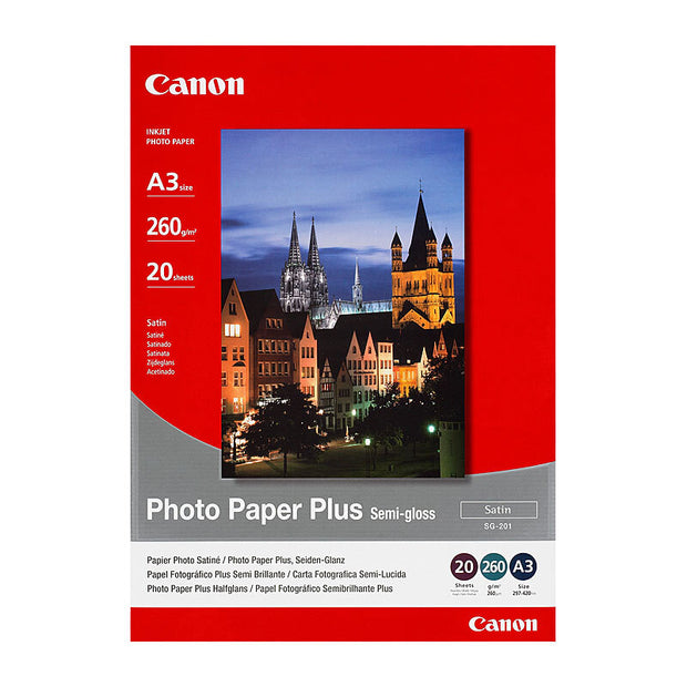 Canon A3 Semi Gloss Photopaper 20 sheets Paper Product