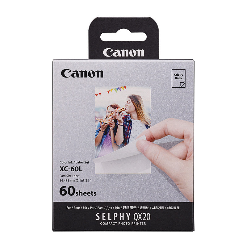 Canon XC Selphy Paper 60sheets 60 Sheets Product