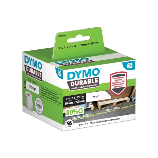 DY LW Dur MP Label 59x190mm White