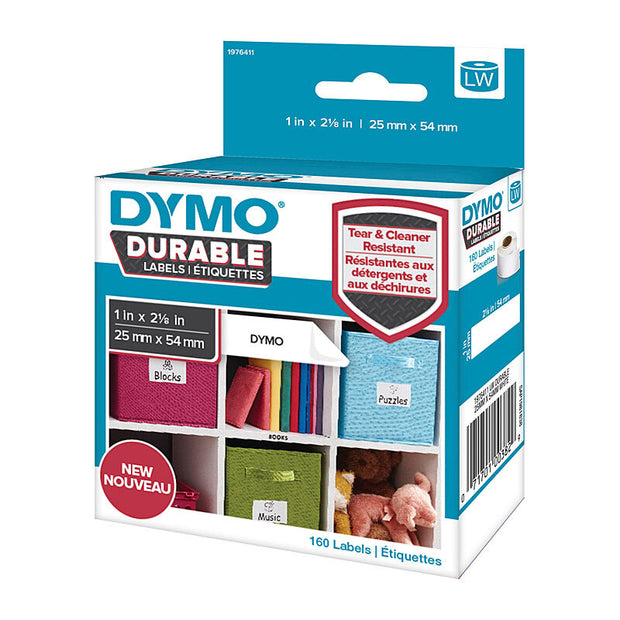 Dymo LW 25mm x 54mm Wht Labels White Label Roll