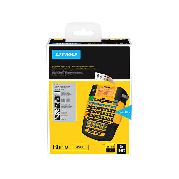 Dymo Rhino 4200 LabelMachine N Yellow