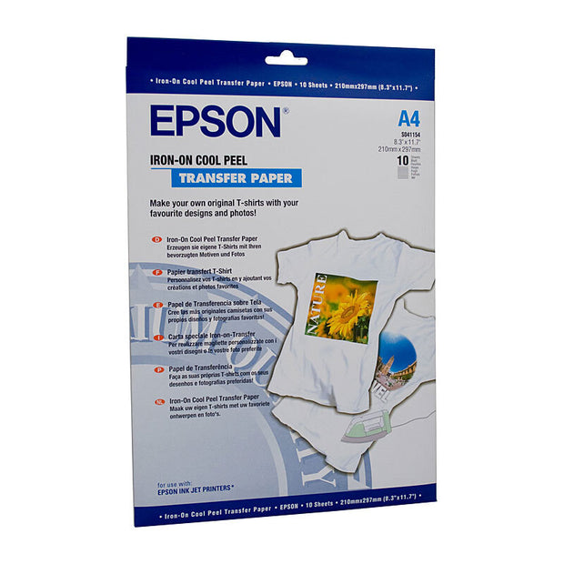Epson Iron on Transfers 10 sheets Paper Product