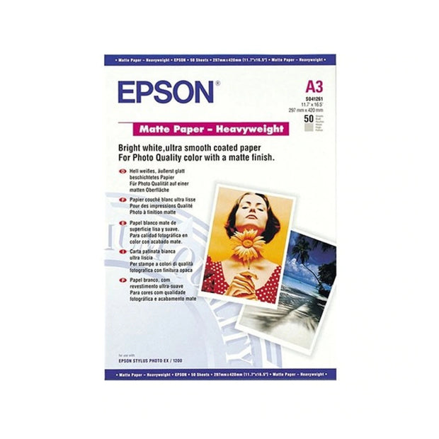 Epson S041261 Matte H/W Paper 50 sheets Product