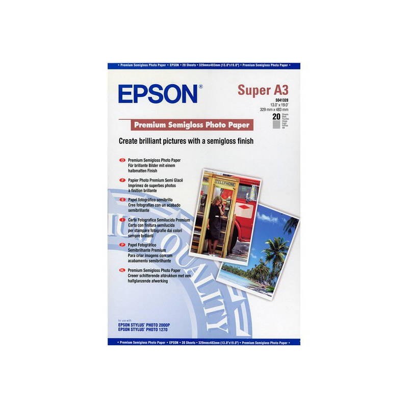 Epson S041328 S GlossPaper A3+ 20 sheets Paper Product