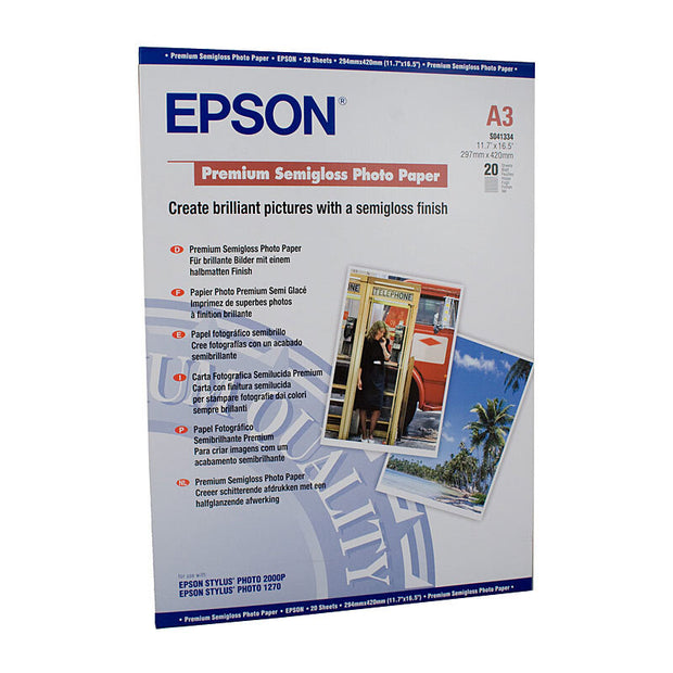 Epson S041334 S Gloss Paper A3 20 sheets Product