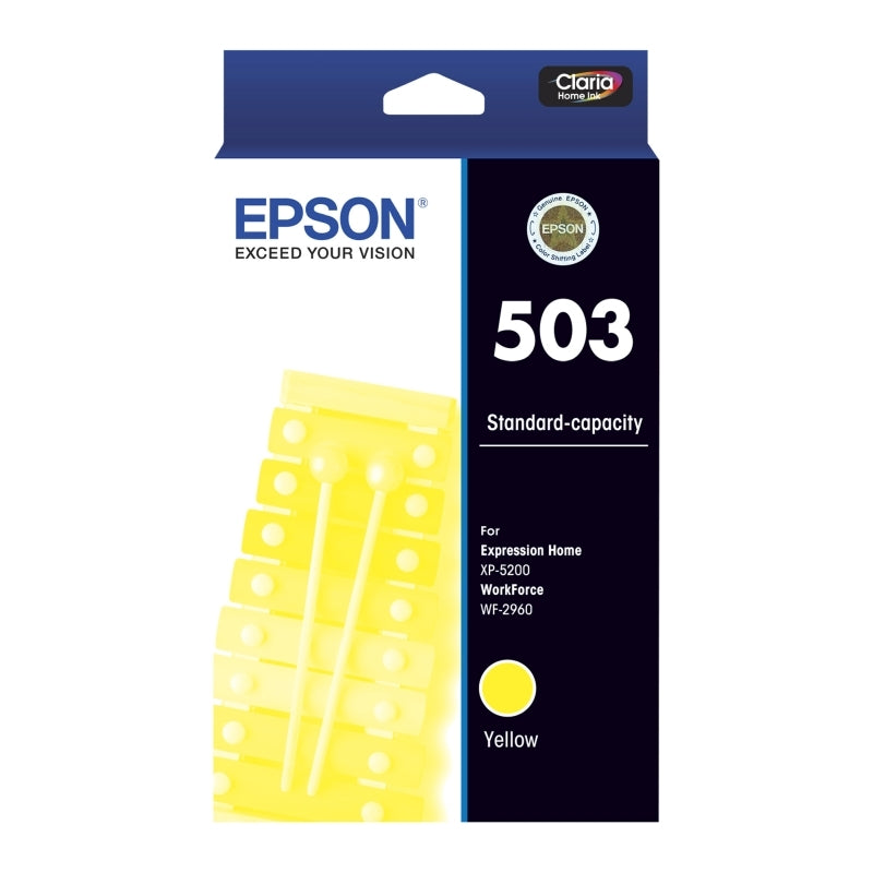 Epson 503 Ink Cart 165 pages Yellow