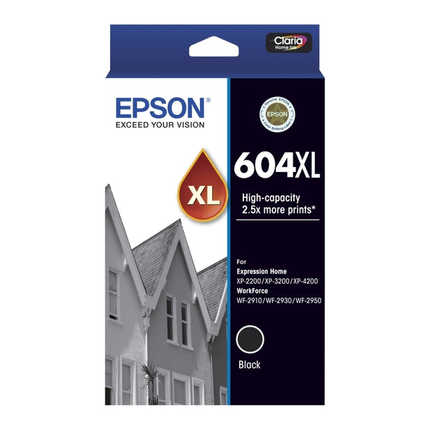 Epson 604XL Ink Cart 500 pages Black