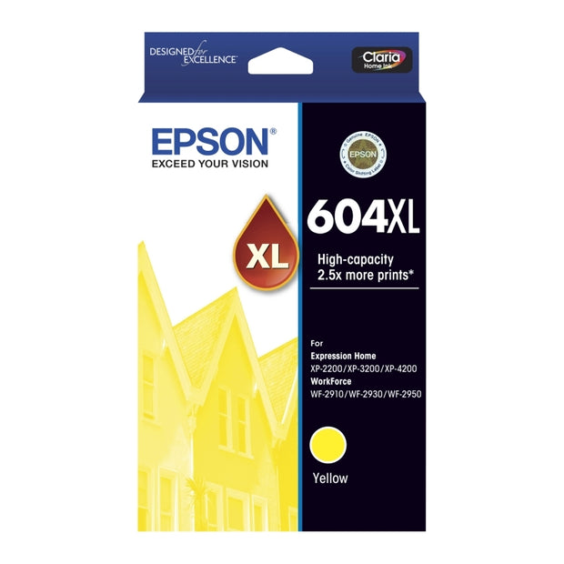 Epson 604XL Ink Cart 350 pages Yellow