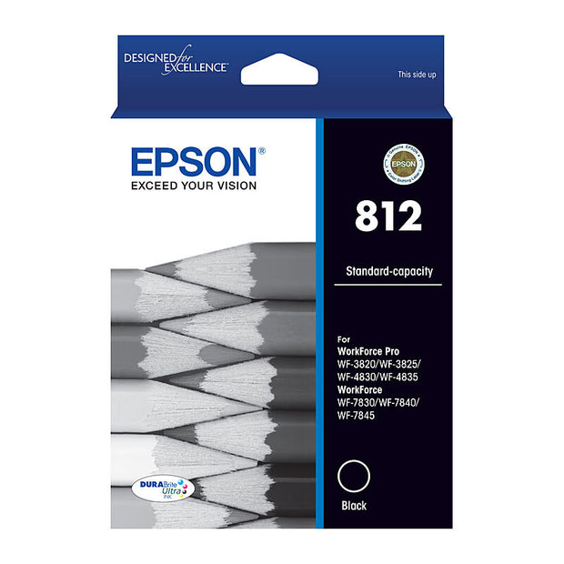 Epson 812 Ink Cart 350 pages Black