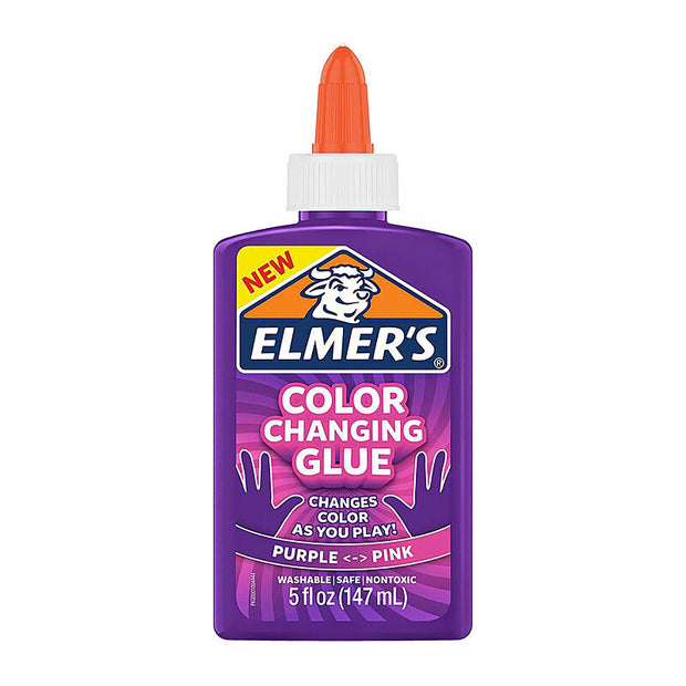 Elmers Col Chg Glu Prp/Pnk Bx3 Purple/Pink