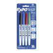 Expo WB Mrkr Wet Erase Pk4 Bx6 Assorted