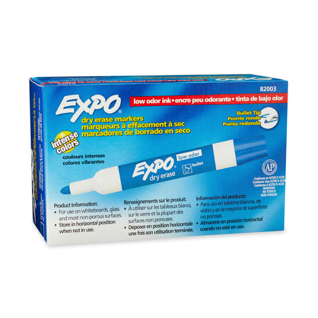 Expo W/B Marker Blt Bx12 Blue