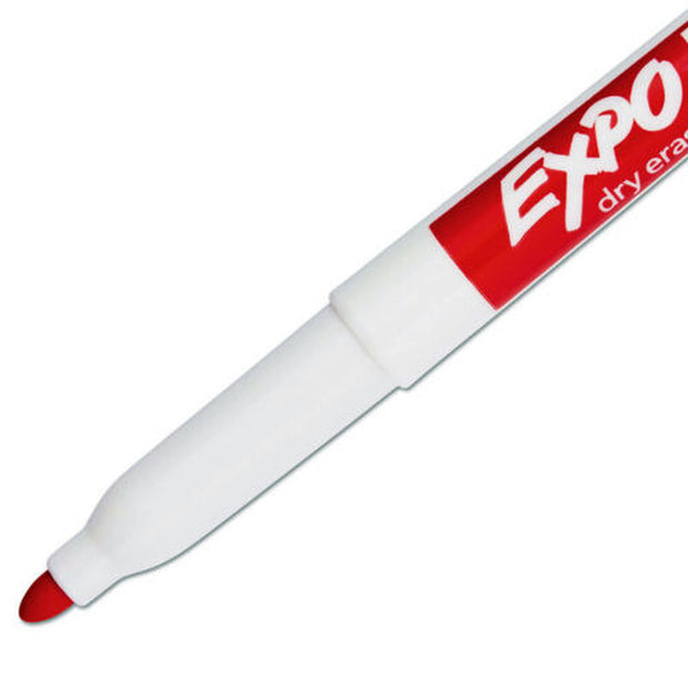 Expo Fine W/B Marker Red Bx12