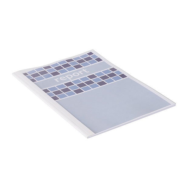 GBC Therm Covr 6.0mm Wht Pk100 White
