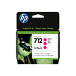 HP #712 29ml Mag 3 Pink 3ED78A Magenta