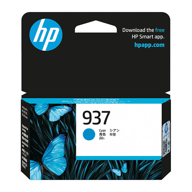 HP #937 Ink 4S6W2NA 800 pages Cyan