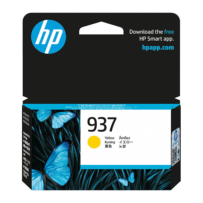 HP #937 Ink 4S6W4NA 800 pages Yellow