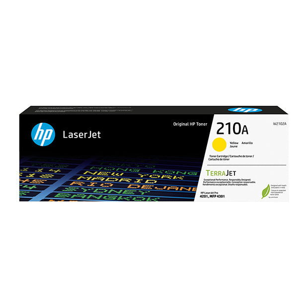 HP #210A Toner W2102A 1,800 pages Yellow